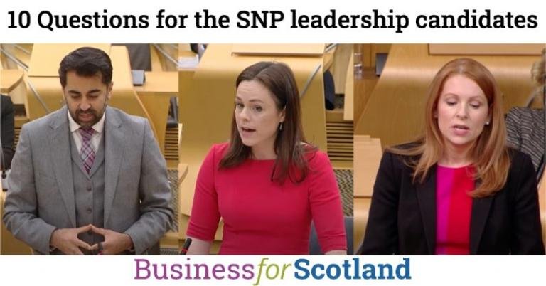 10 questions for the SNP leadership candidates