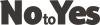 no to yes logo